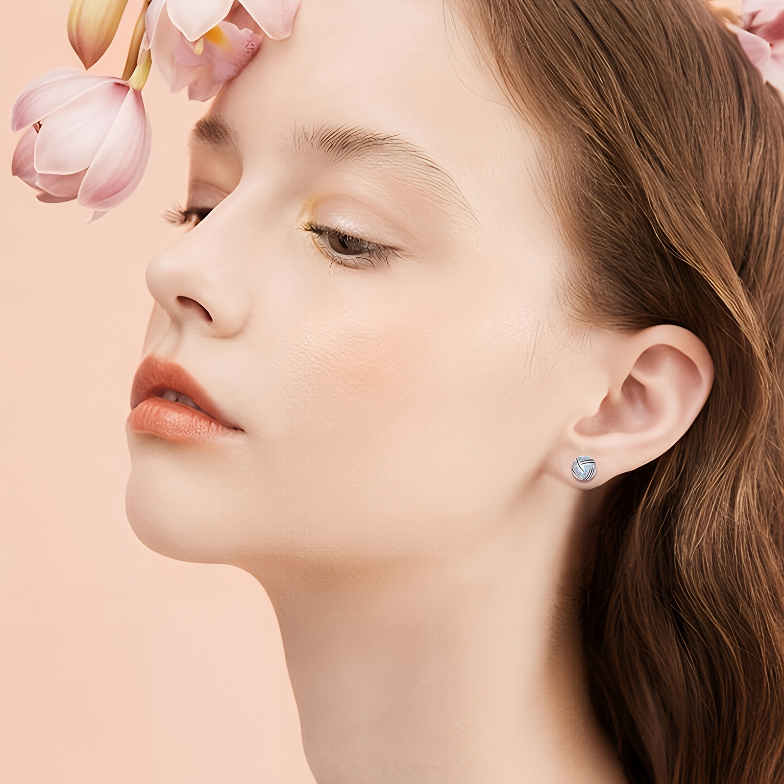 S925 Silvery Light Sexy Earrings for Couples